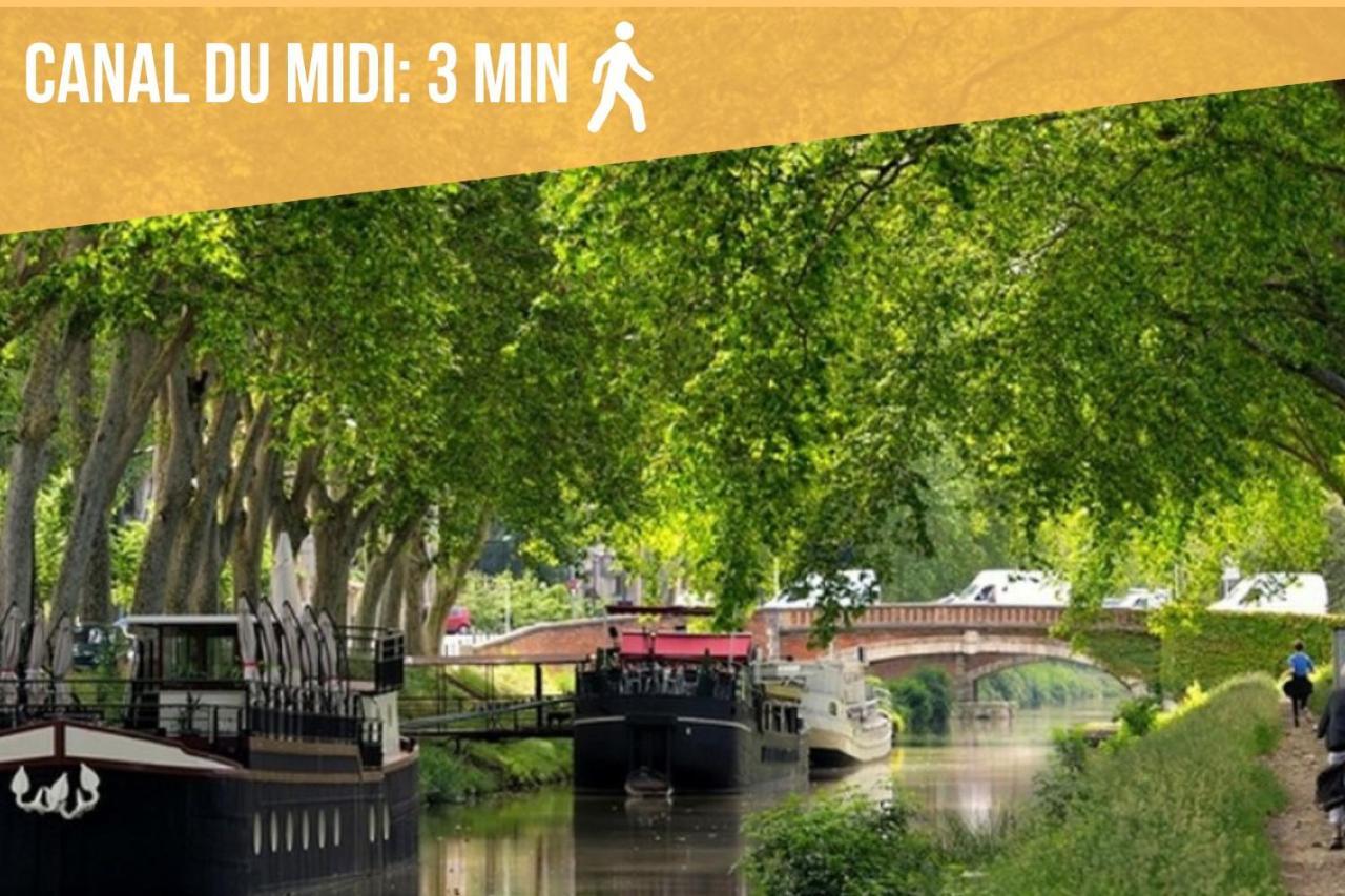 Maison La Provencale 6 Pers - Free Parking - Climatisation - Metro Tuluza Zewnętrze zdjęcie