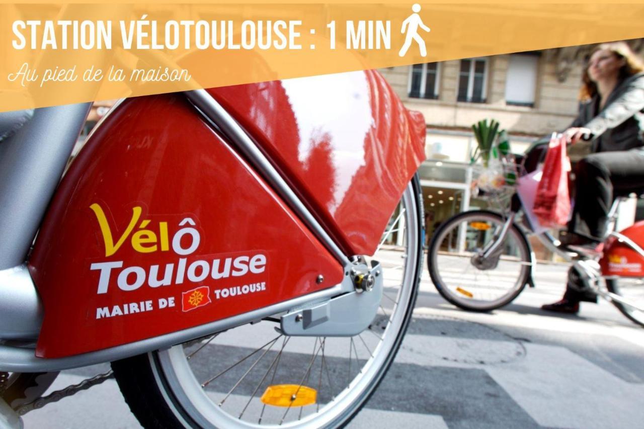 Maison La Provencale 6 Pers - Free Parking - Climatisation - Metro Tuluza Zewnętrze zdjęcie